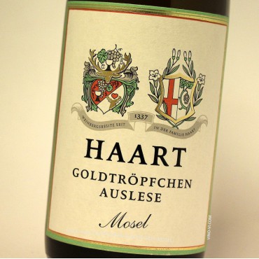 Haart Goldtröpfchen Riesling Auslese 2019 37.5cl