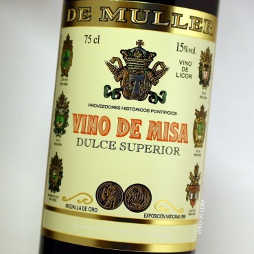 De Muller Vino de Misa Dulce Superior