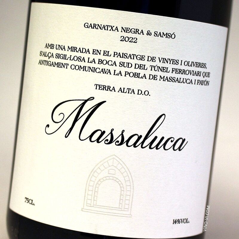 Massaluca 2022 Negre DO - Wine Red Terra Alta