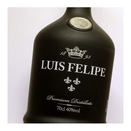 Luis Felipe Brandy Gran Reserva Mini and glass package