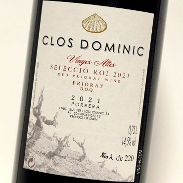 Clos Dominic Vinyes Altes Selecció Roi 2021