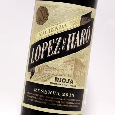 Hacienda Lopez de Haro Reserva 2018