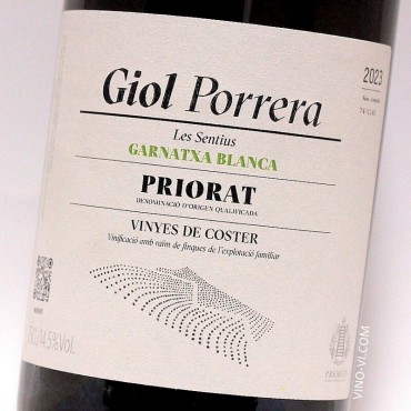 Giol Porrera Les Sentius Garnatxa Blanca 2023