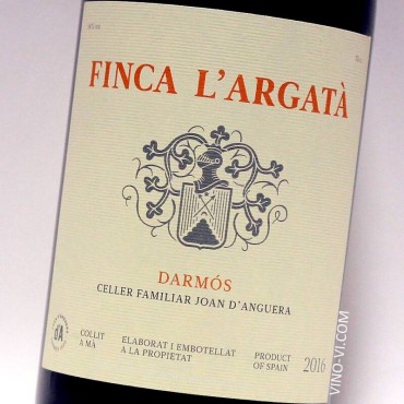 Finca l'Argata 2016 Joan d'Anguera