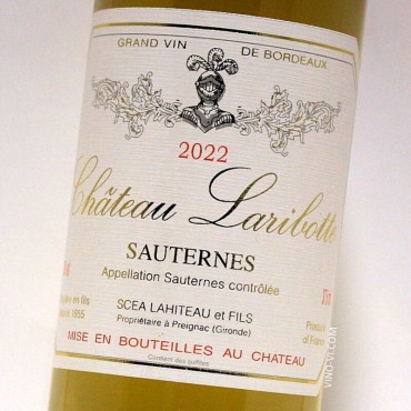 Château Laribotte Sauternes 2022 (375 ml)