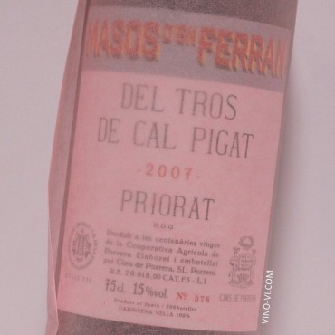 Cims de Porrera Masos d'en Ferran del Tros de Cal Pigat 2007