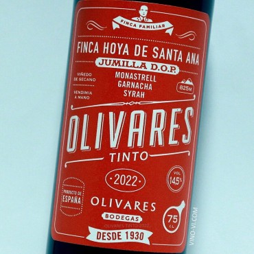 Olivares Tinto roble 2022