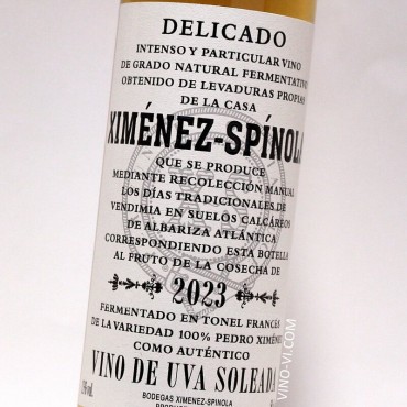 Ximénez-Spínola PX Delicado Cosecha 2023