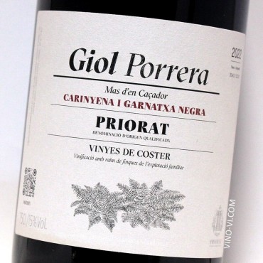 Giol Porrera Garnatxa Negra y Carinyena 2022